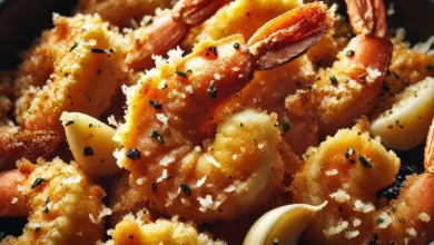 Air Fryer Garlic Parmesan Shrimp