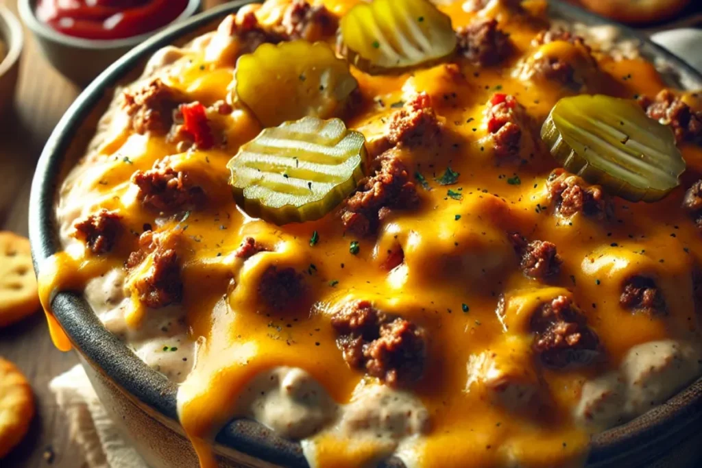 Cheeseburger Dip