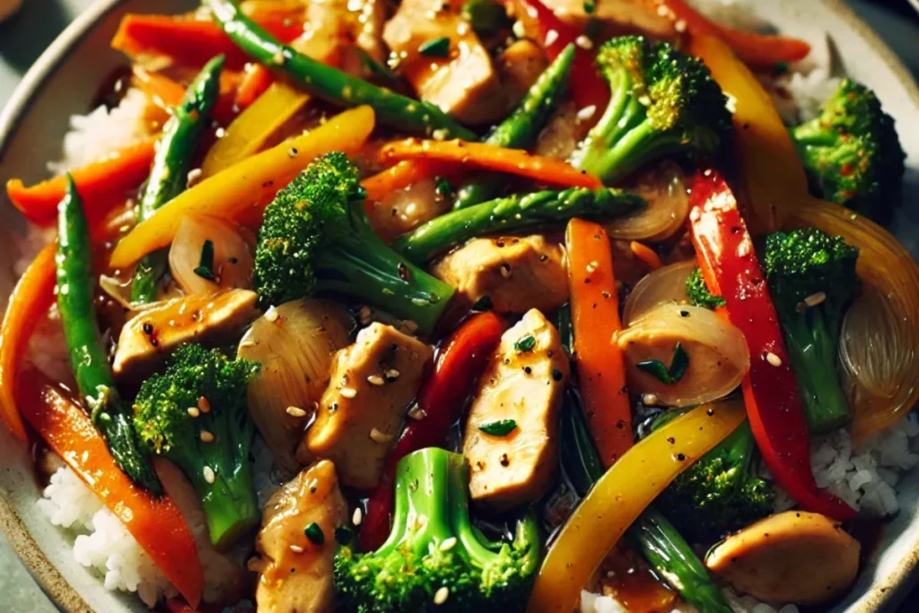 Chicken & Veggie Stir-Fry