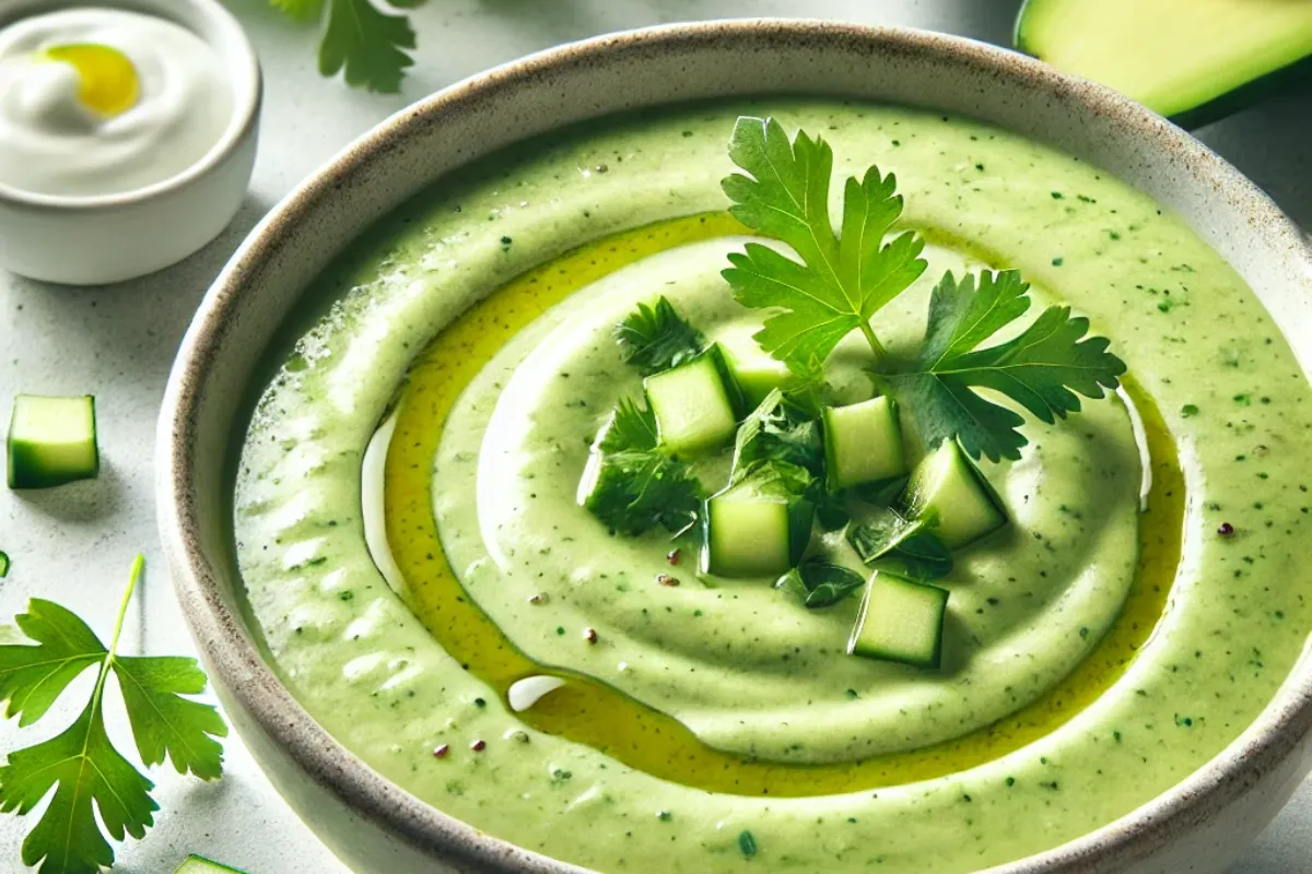 Cucumber Avocado Soup