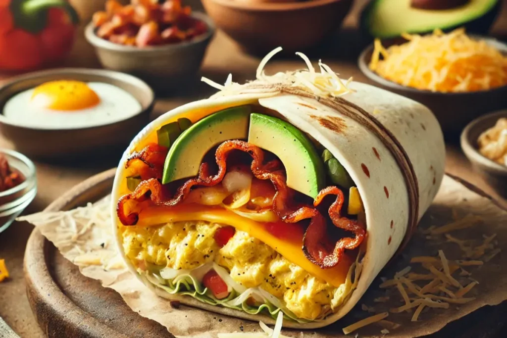 Gourmet Breakfast Burritos