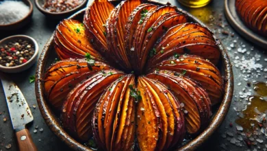 Hasselback Sweet Potatoes