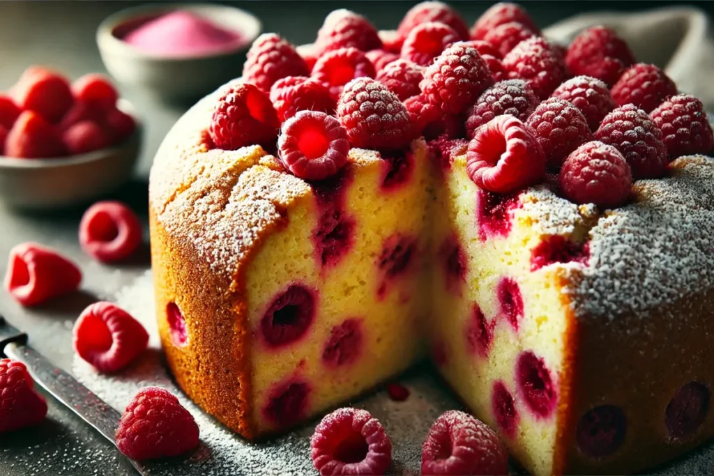 Raspberry Rhapsody Cake