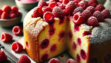 Raspberry Rhapsody Cake