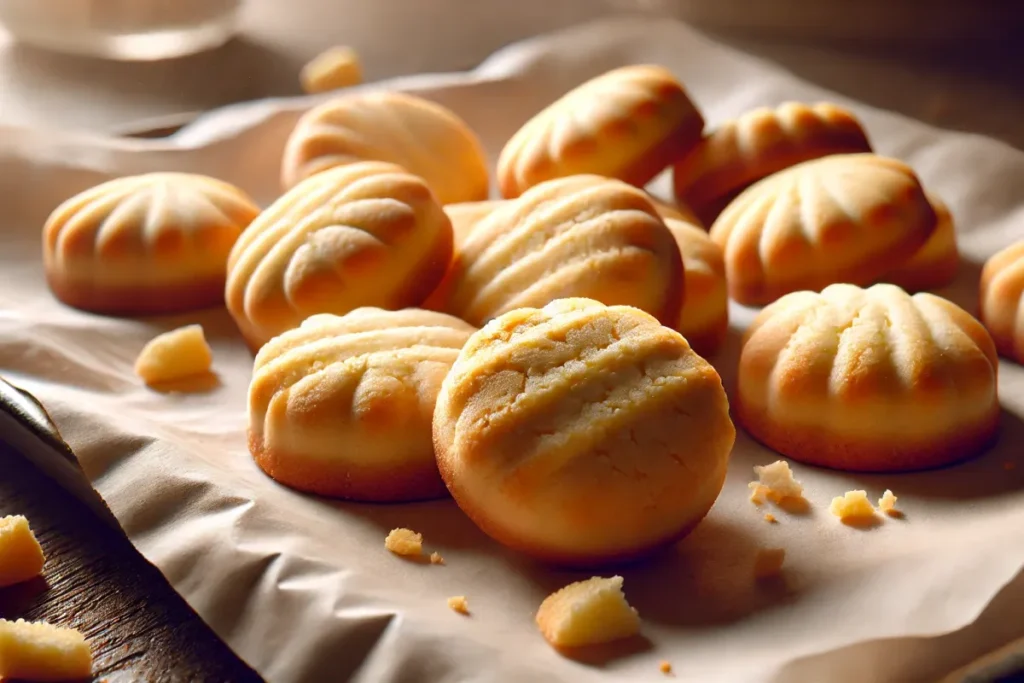 3-Ingredient Mini Butter Cookies