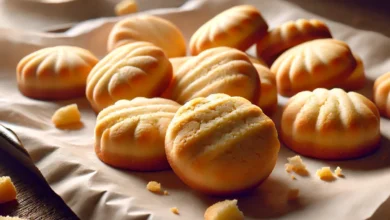 3-Ingredient Mini Butter Cookies