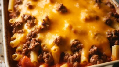 5-Ingredient Ground Beef Casserole