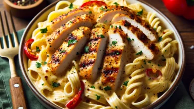 5-Ingredient Southwest Chicken Alfredo