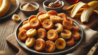 Air Fryer Banana Bites