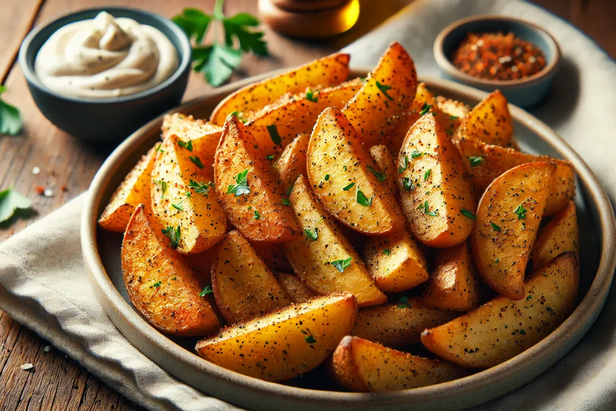 Air Fryer Old Bay Potatoes