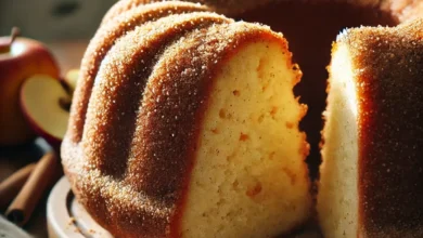 Apple Cider Donut Cake