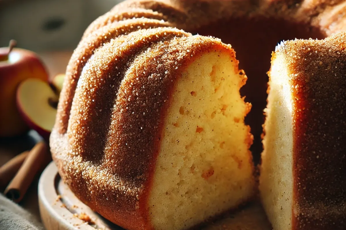 Apple Cider Donut Cake