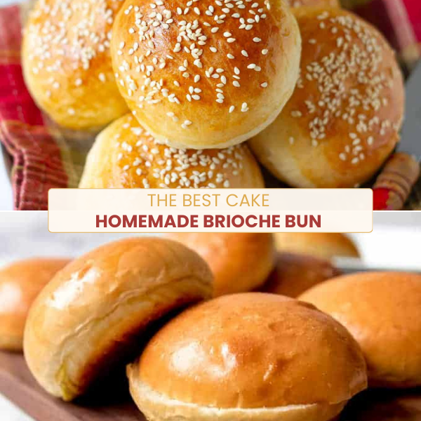 Homemade Light Brioche Buns – AMERICAN RECIPE