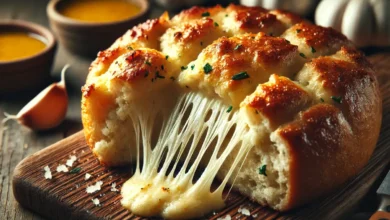 Cheese and Garlic Crack Bread