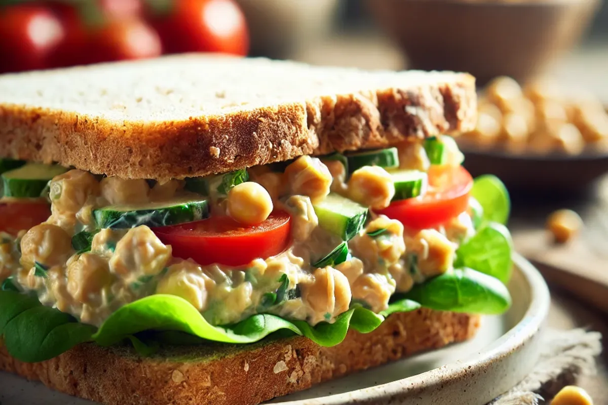 Chickpea Salad Sandwich