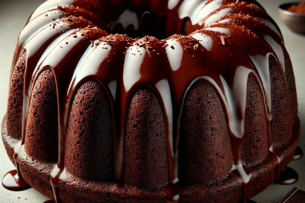 Chocolate Sour Cream Bundt Cake