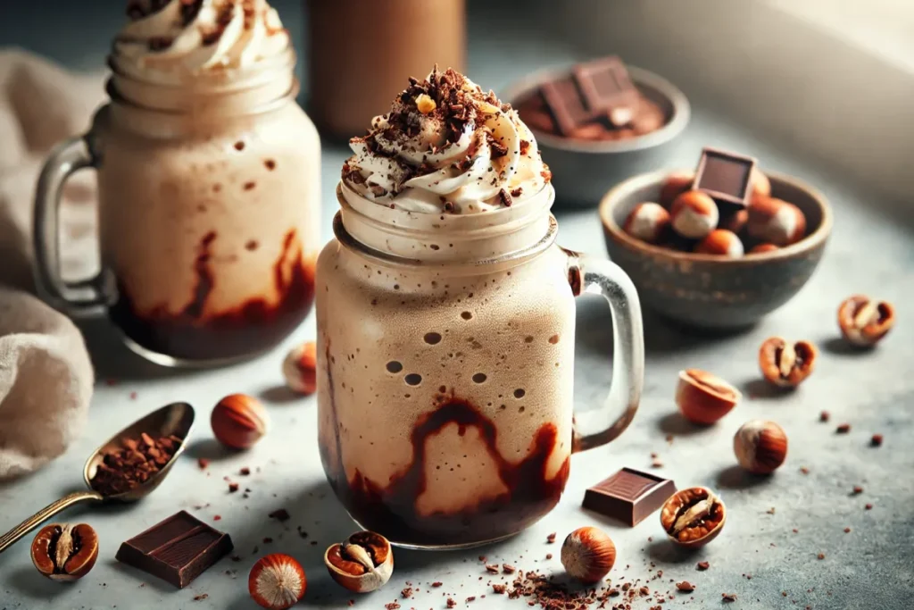 Frozen Coffee with Nutella