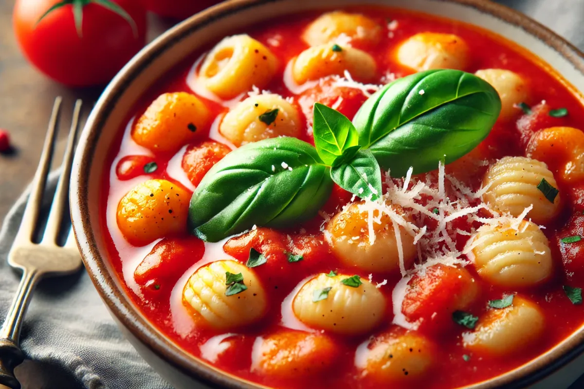 Tomato Gnocchi Soup