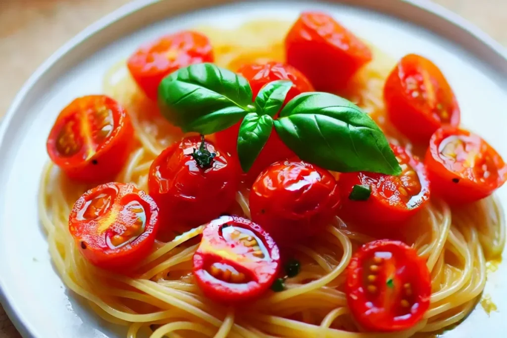 5-Ingredient Cherry Tomato Pasta