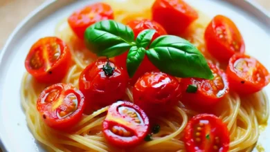 5-Ingredient Cherry Tomato Pasta