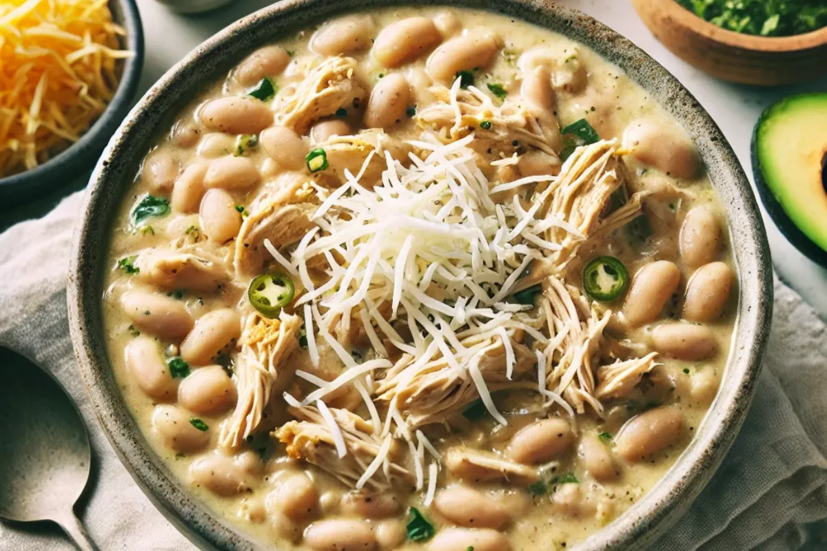 5-Ingredient White Chicken Chili