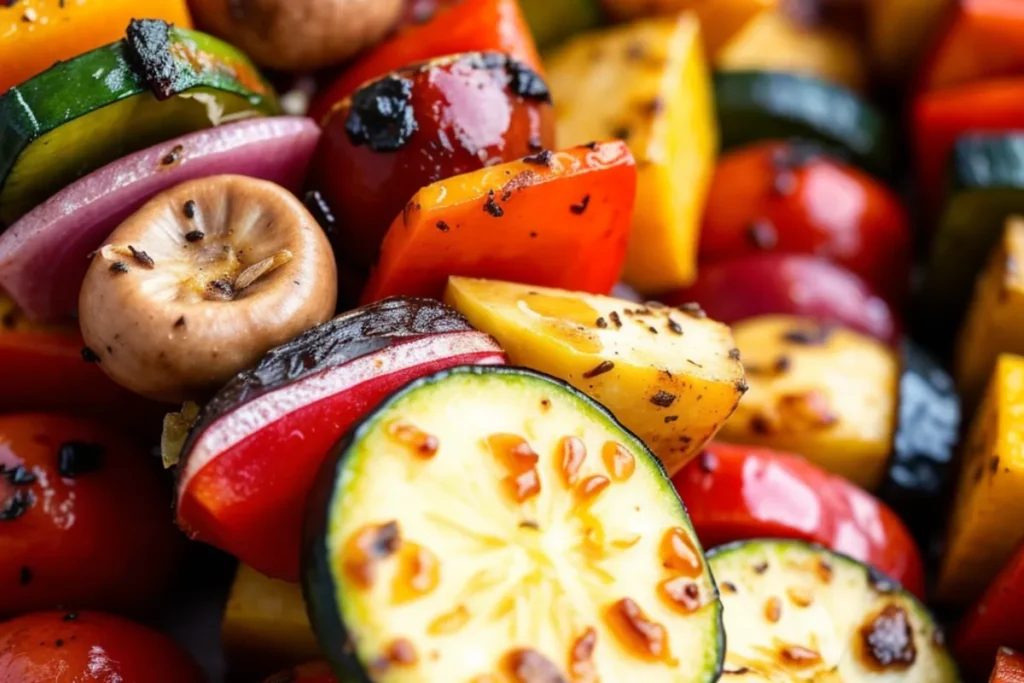 Colorful Veggie Skewers