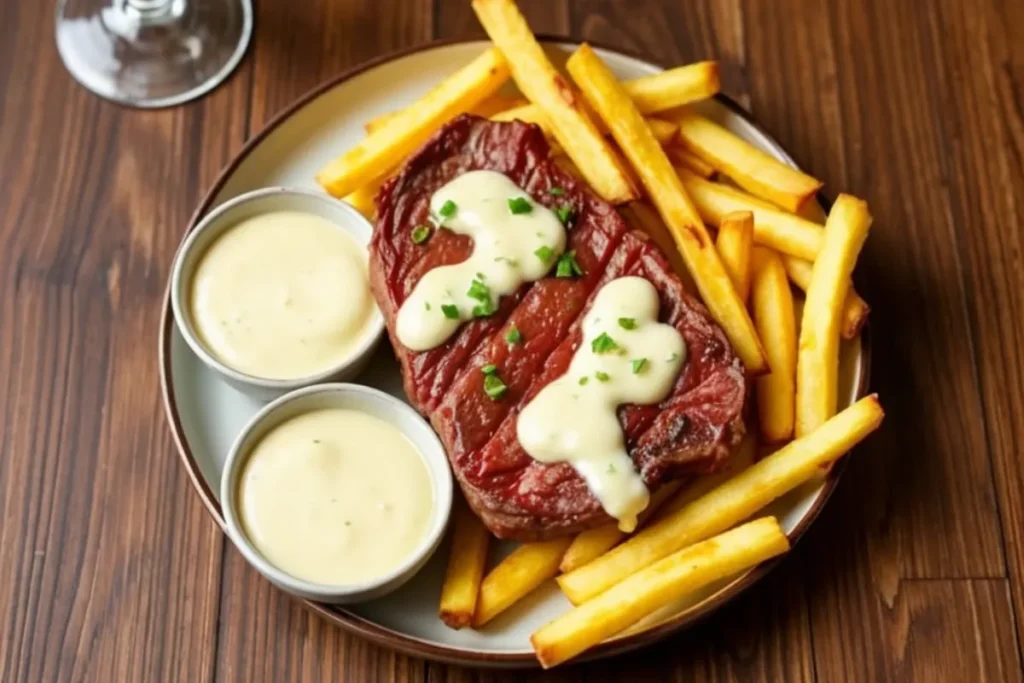 Steak Frites with Bearnaise