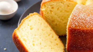 3-Ingredient Fluffy Sponge Cake