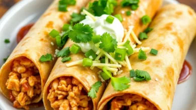 5-Ingredient Chipotle Chicken Taquitos