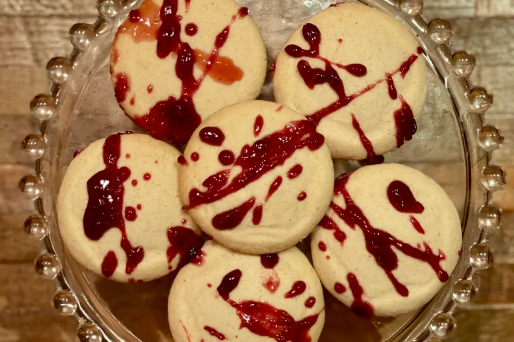 Blood Spatter Cookies