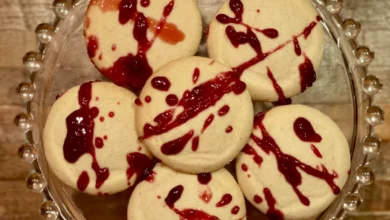 Blood Spatter Cookies