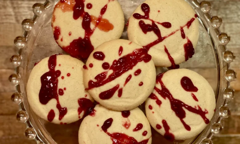 Blood Spatter Cookies