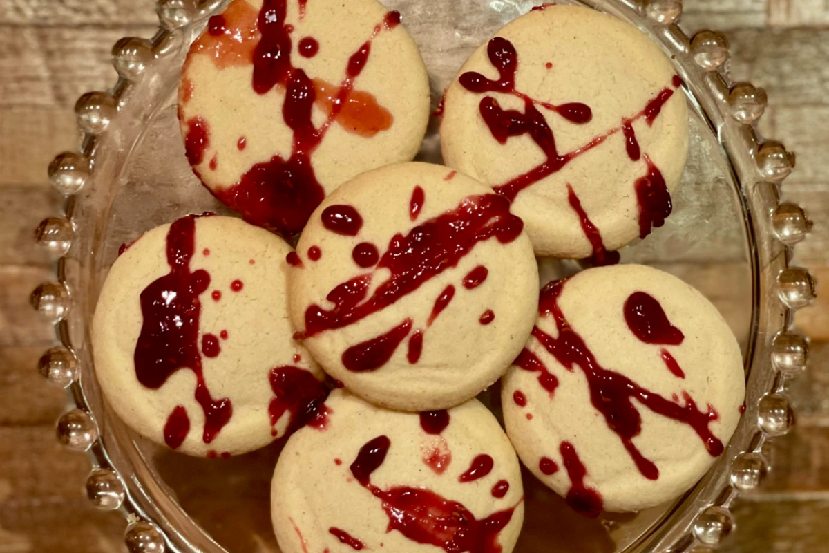 Blood Spatter Cookies