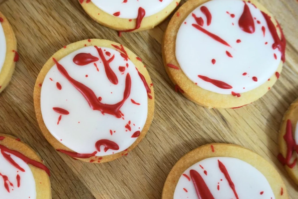 Blood Spatter Cookies