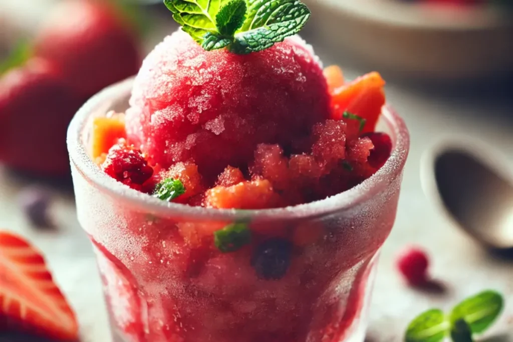 Can you use sorbet instead of sherbet in punch