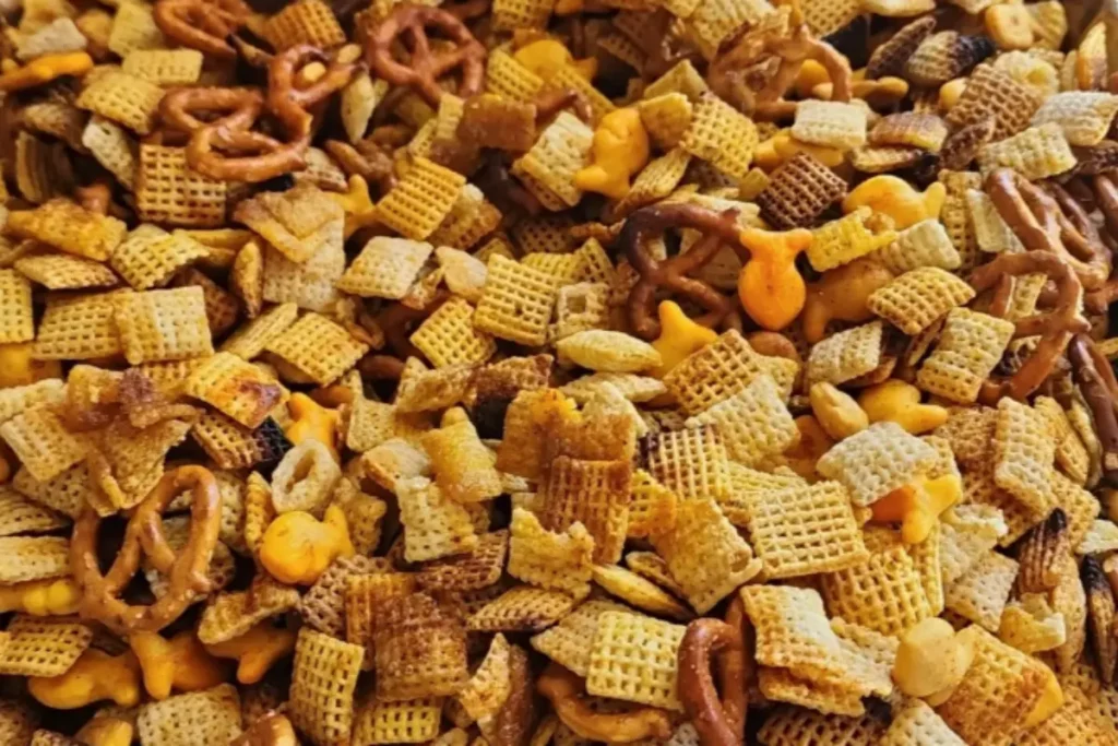 halloween chex mix