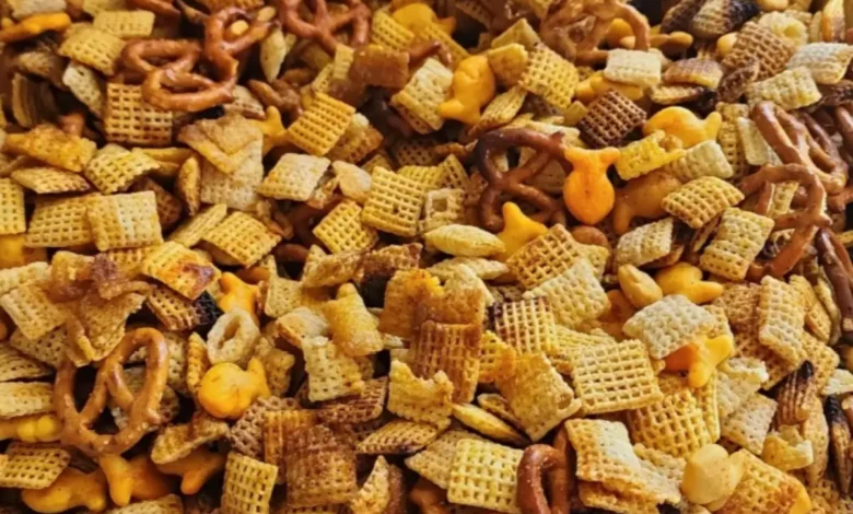 halloween chex mix