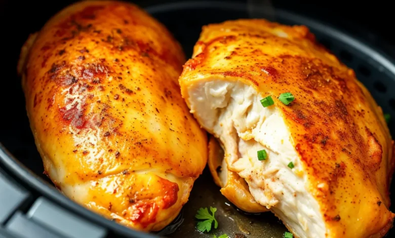 Air Fryer Chicken Breasts2