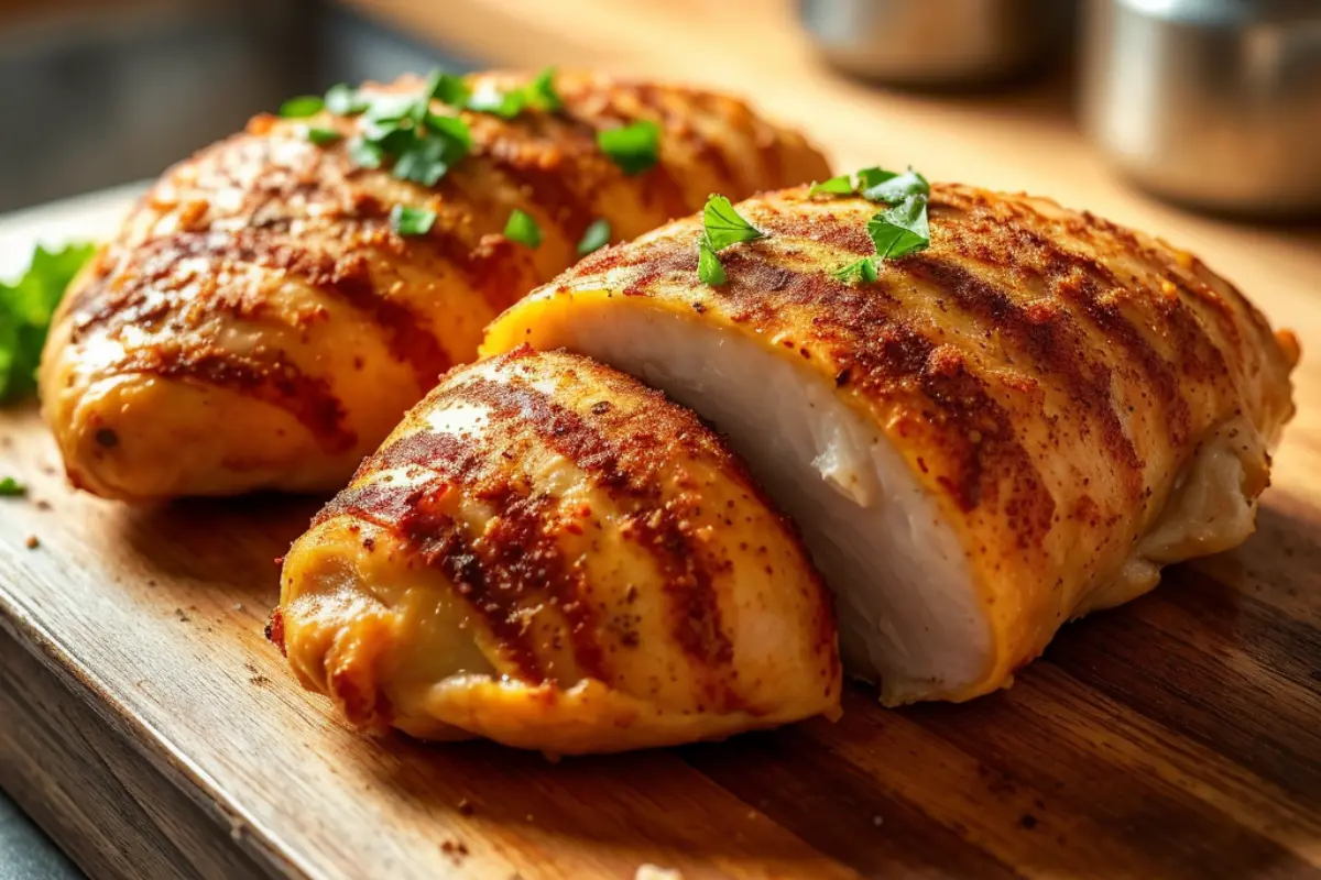 Air Fryer Chicken Breasts3