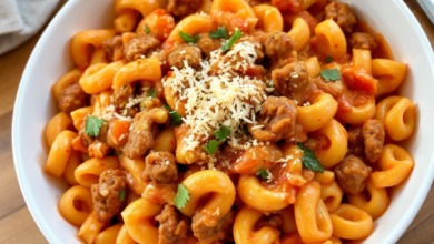 Spicy Sausage Cavatappi3