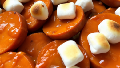 candied sweet potatoes1