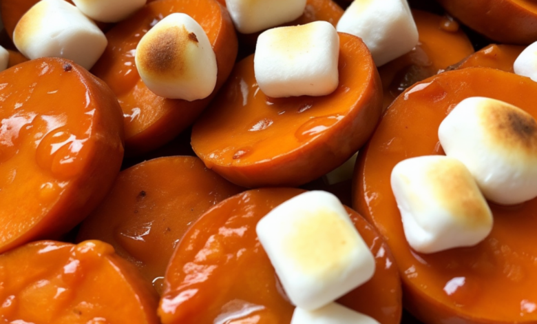 candied sweet potatoes1