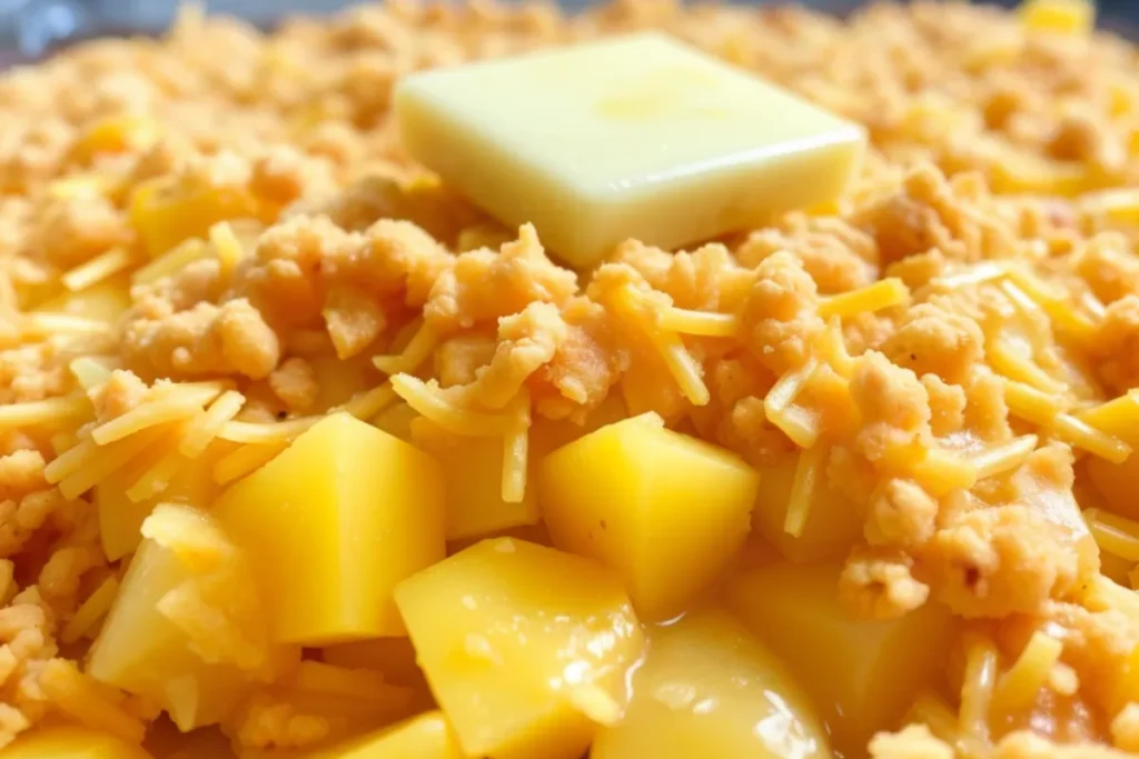 pineapple with cheese 1