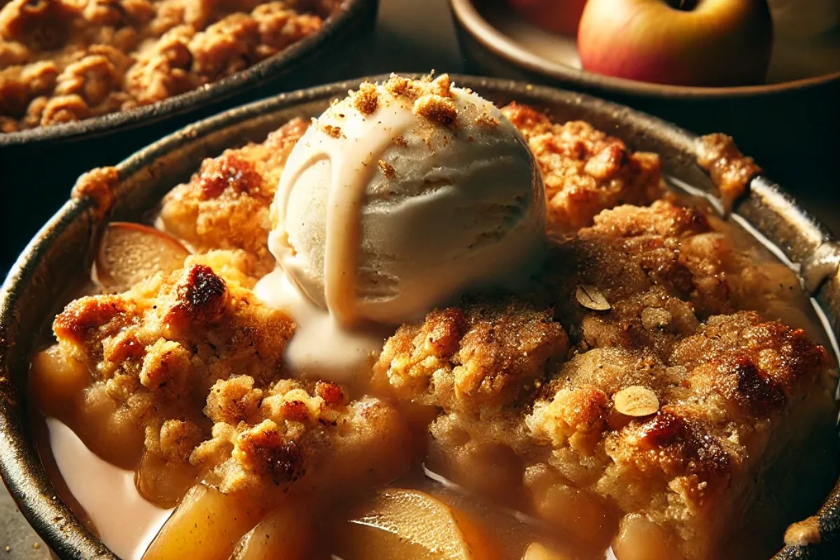 Apple Cobbler and Apple Crumble2