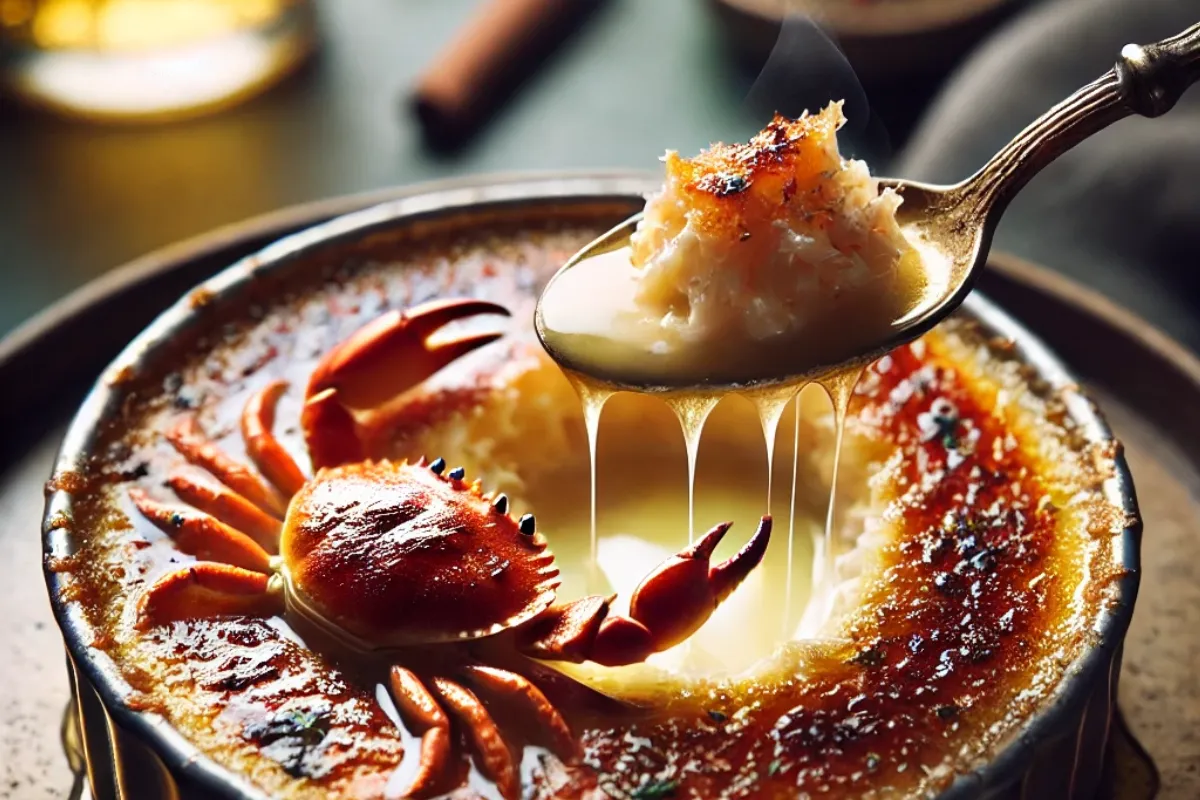 Crab Brulee Recipe2