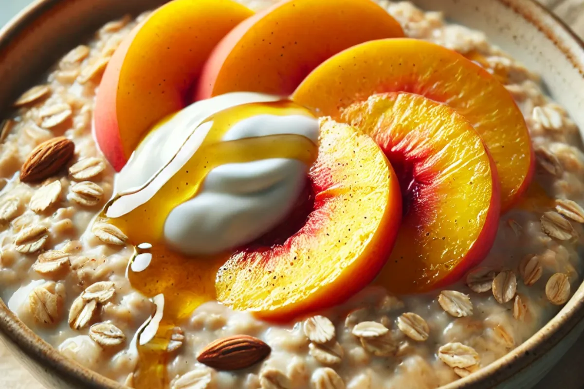 Peaches and Cream Oatmeal1