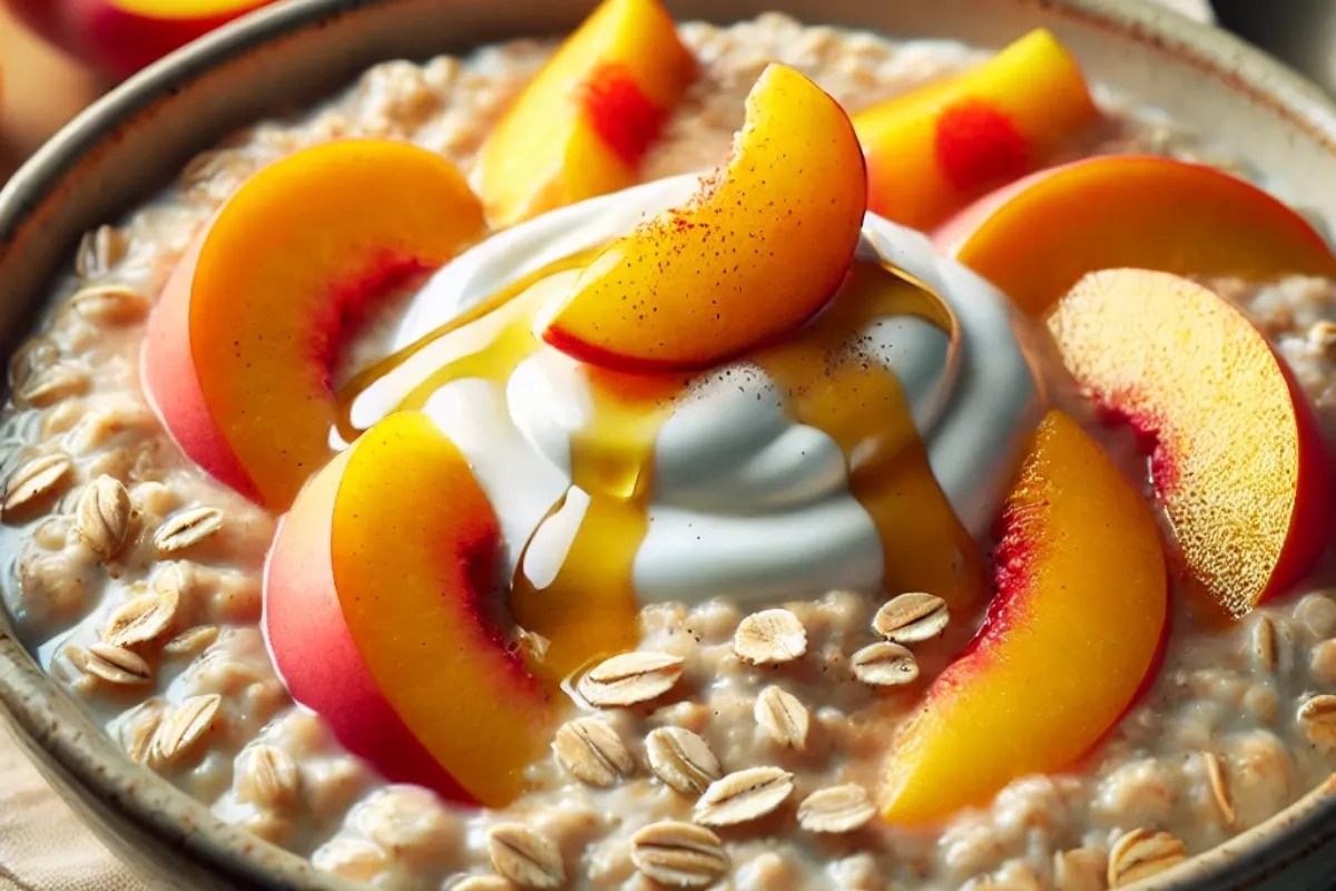 Peaches and Cream Oatmeal2