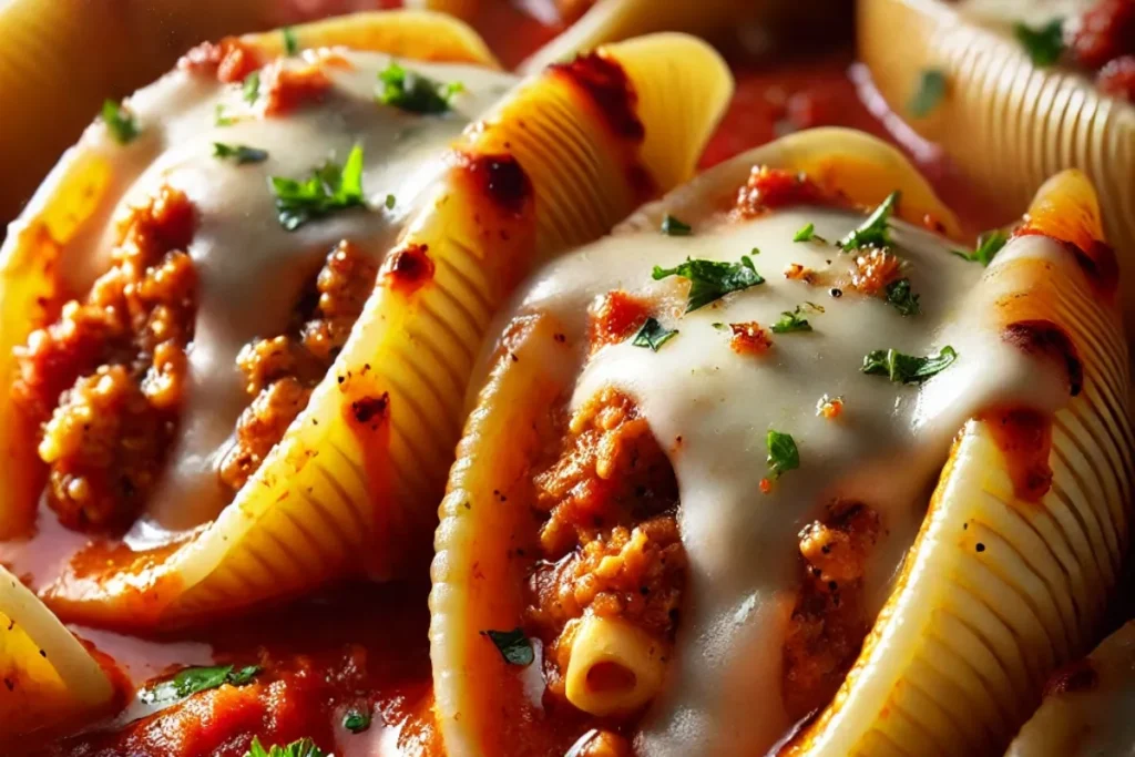 Stuffed shells with meat1