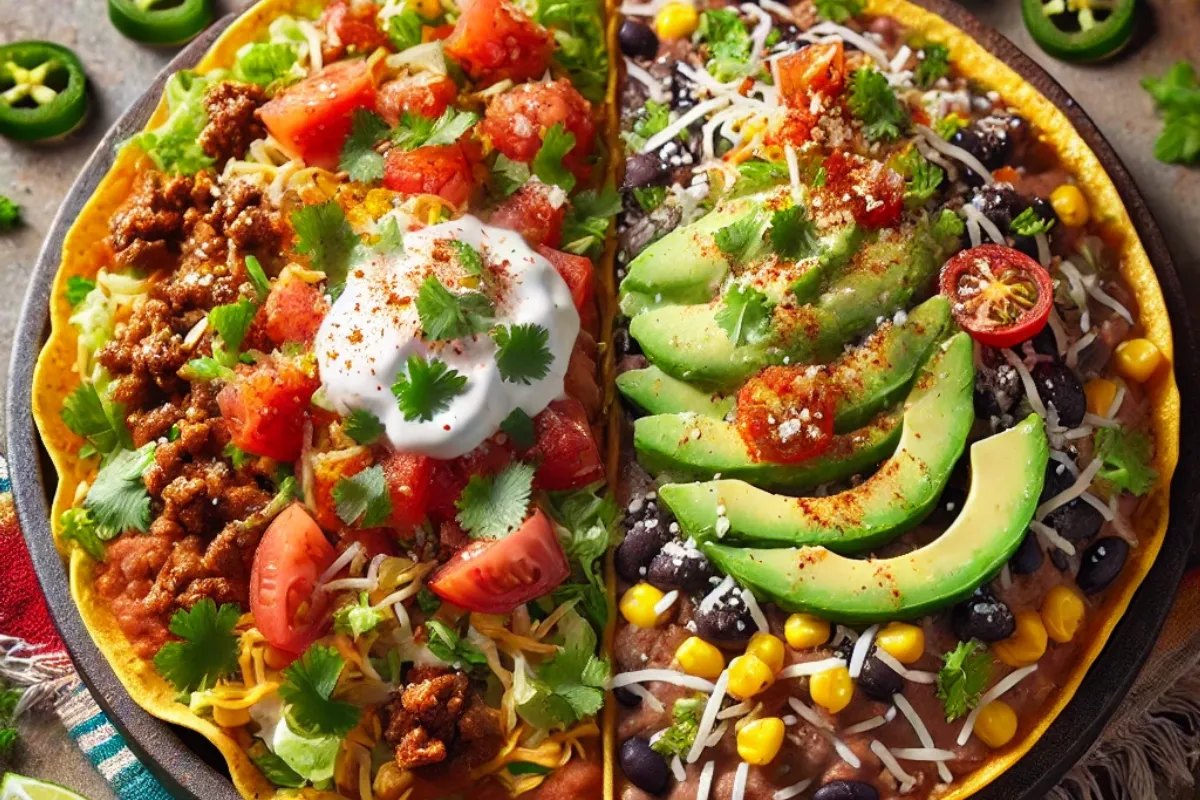 a Tostada and a Taco Bowl2