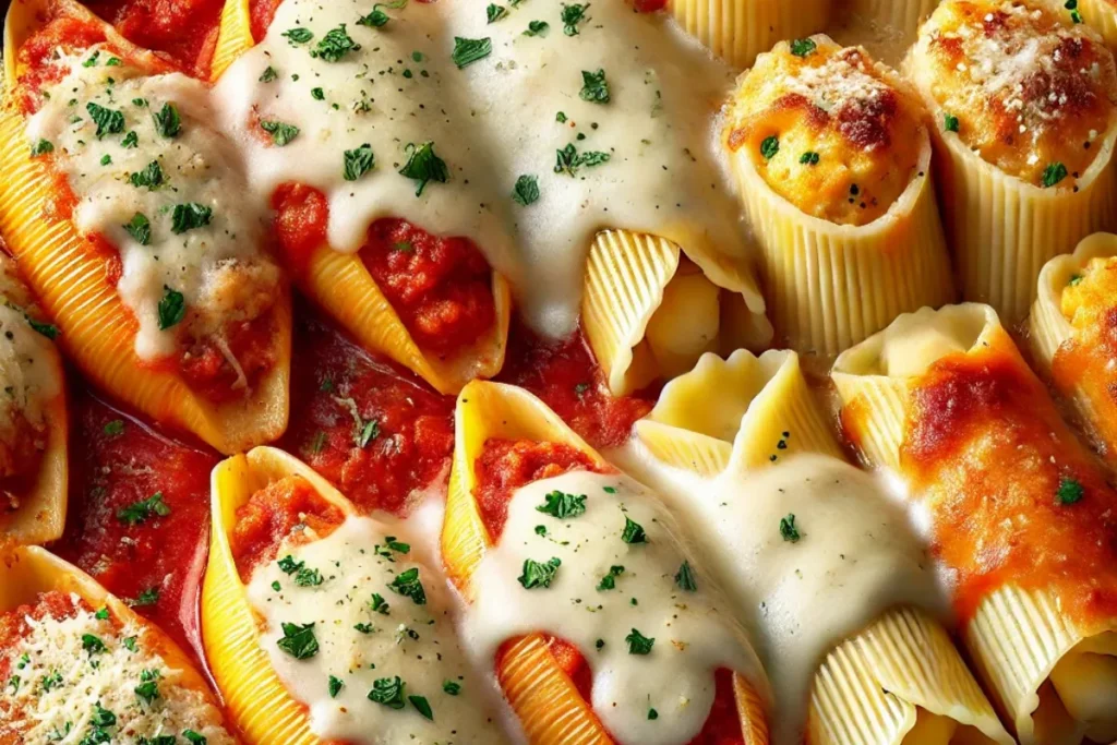 stuffed shells and manicotti1